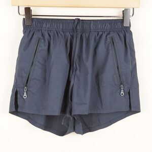 Girlfriend Collective Navy Athletic Shorts